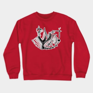 q58 : Thabyscus lauteranensis Crewneck Sweatshirt